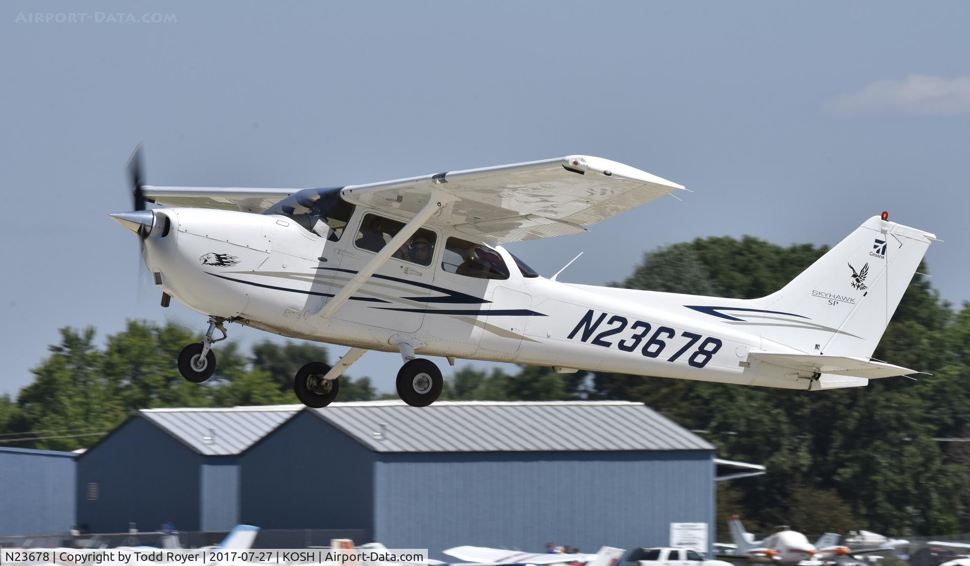 N23678, 2007 Cessna 172S C/N 172S10591, Airventure 2017