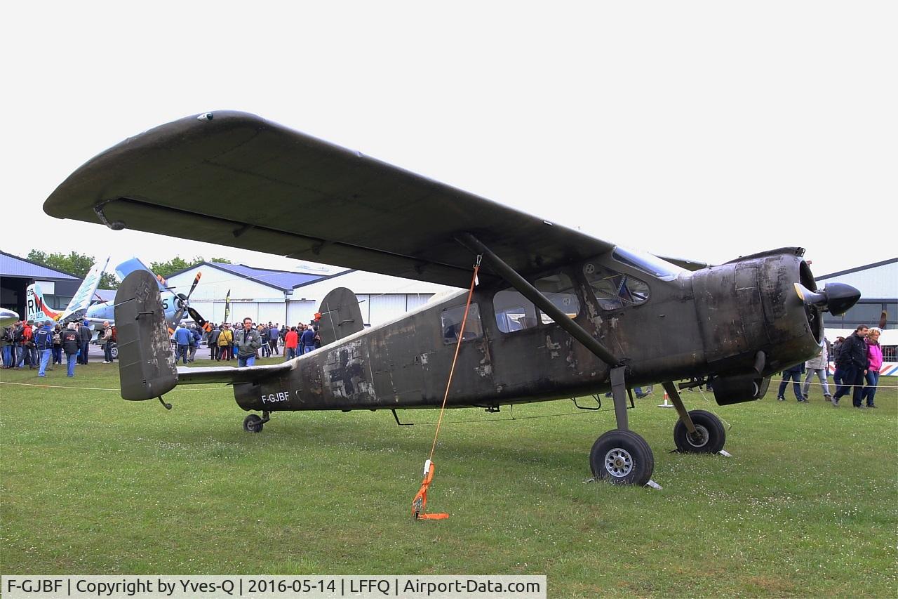 F-GJBF, Max Holste MH-1521C-1 Broussard C/N 13, Max Holste MH-1521C-1 Broussard, Static display, La Ferté-Alais airfield (LFFQ) Air show 2016