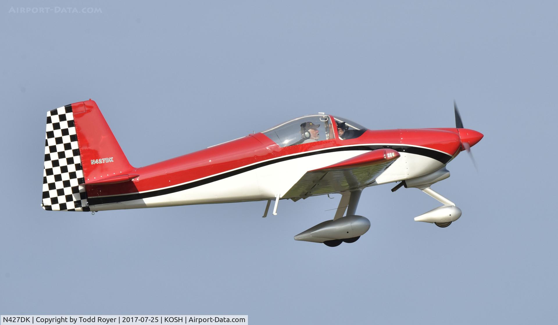 N427DK, Vans RV-9A C/N 92198, Airventure 2017