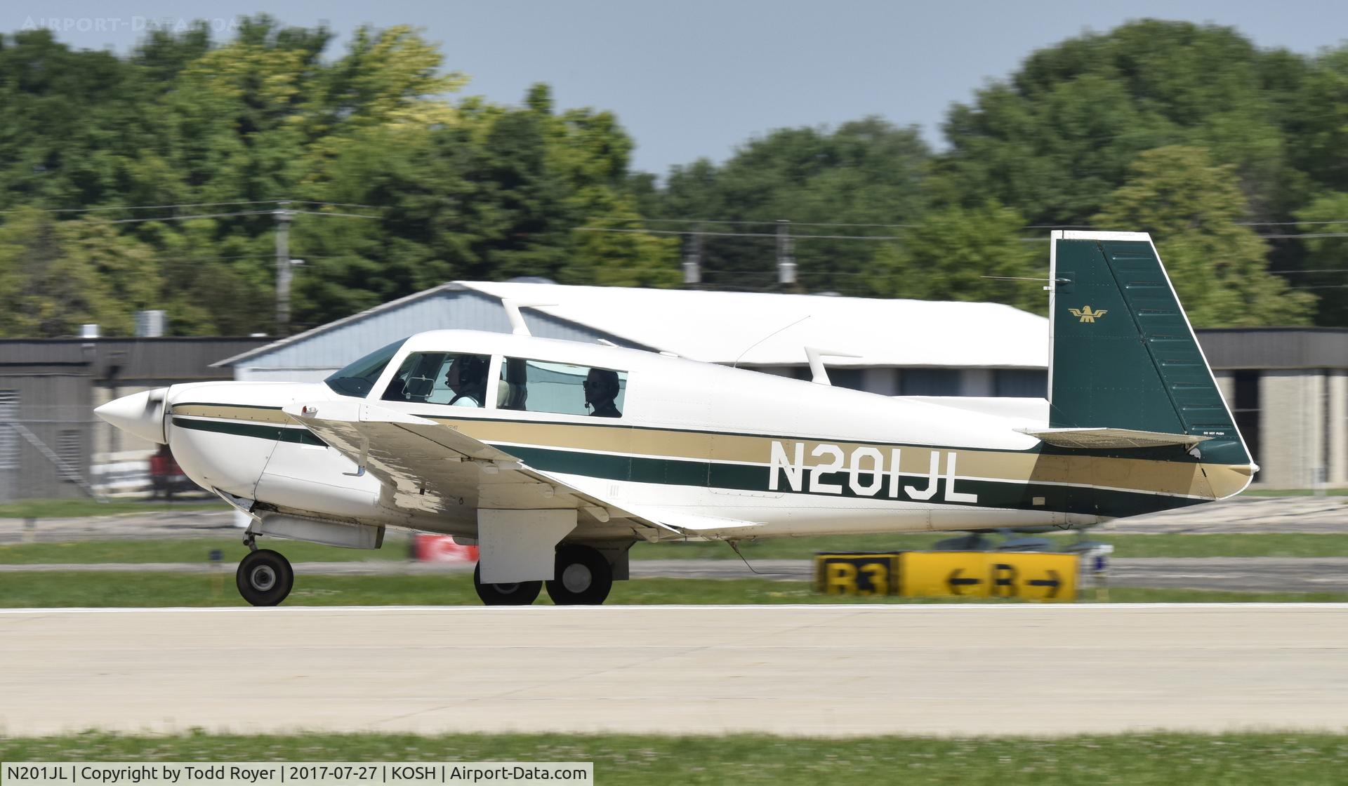 N201JL, 1976 Mooney M20J 201 C/N 24-0035, Airventure 2017