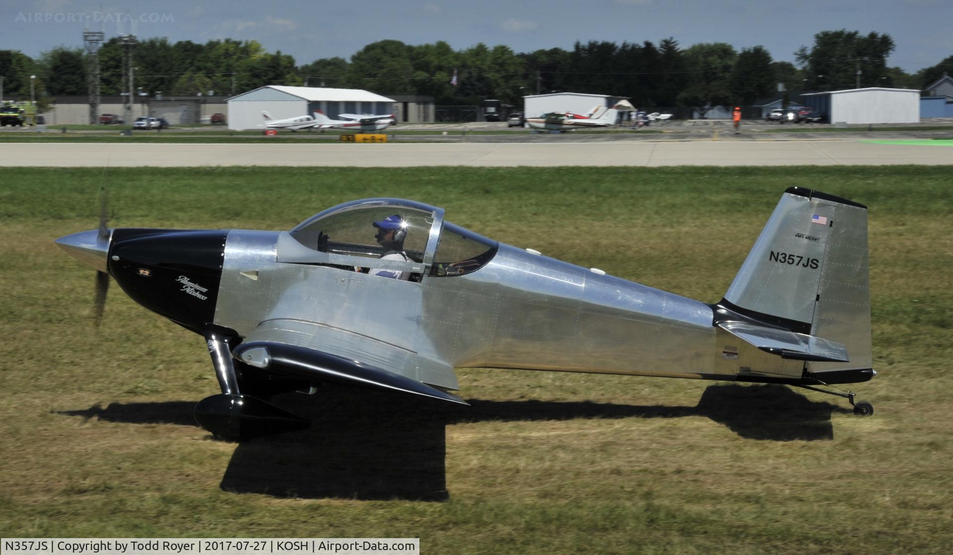N357JS, Vans RV-7 C/N 70312, Airventure 2017