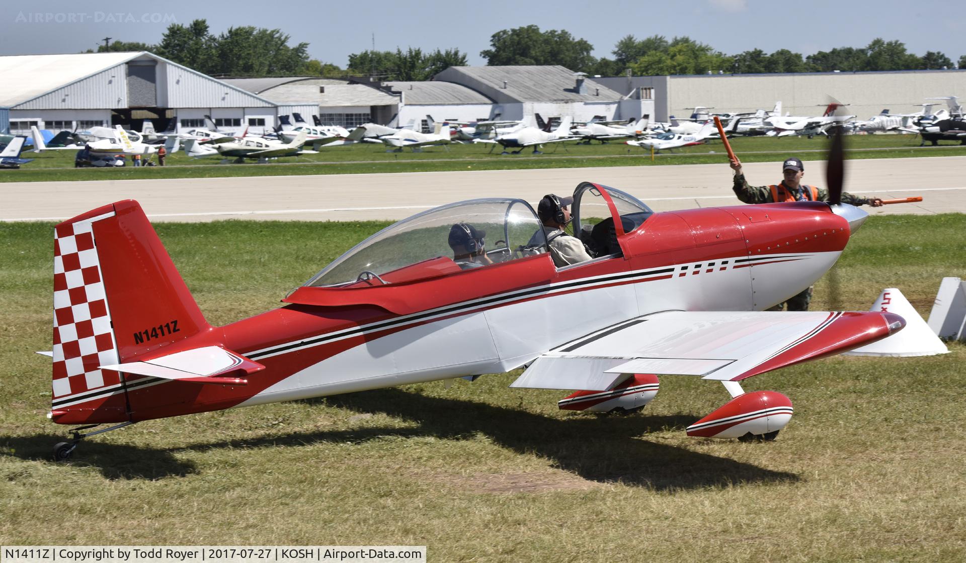 N1411Z, Vans RV-8 C/N 81680, Airventure 2017