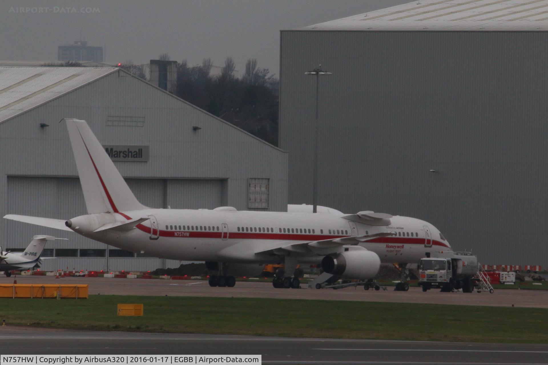 N757HW, 1982 Boeing 757-225 C/N 22194, Seen parked up at Birmingham