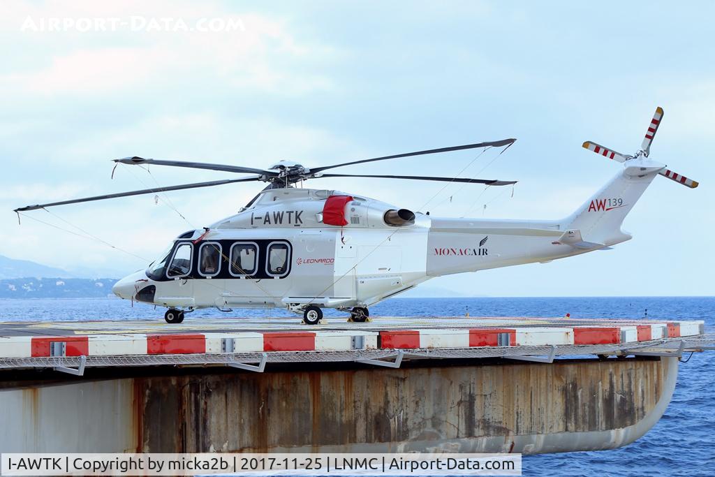 I-AWTK, 2011 AgustaWestland AW-139 C/N 31353, Parked