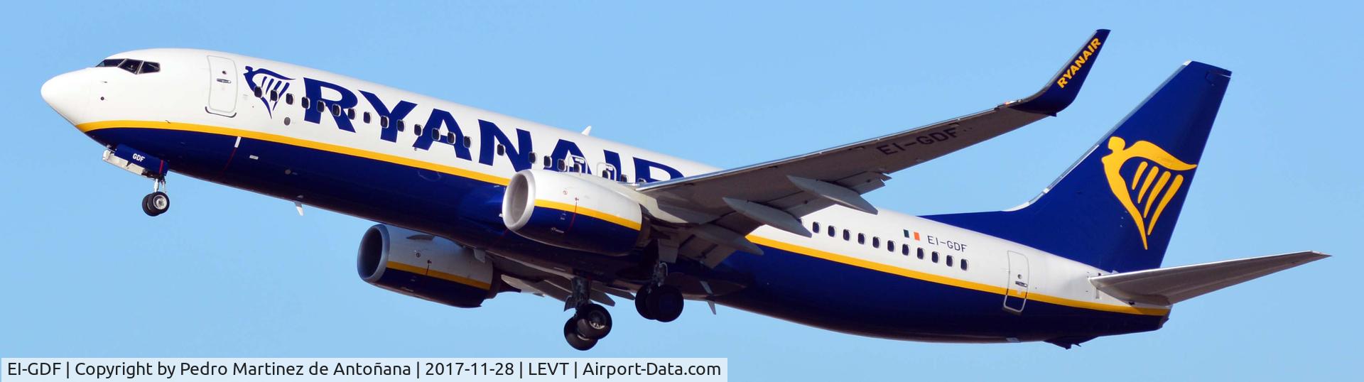 EI-GDF, 2017 Boeing 737-8AS C/N 44801, Foronda - Vitoria-Gasteiz - España