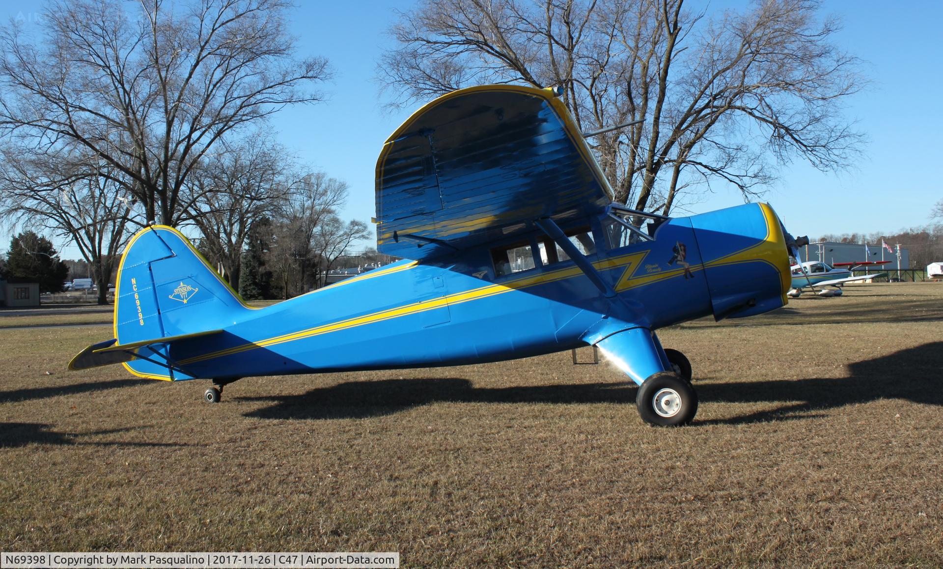 N69398, 1944 Stinson V77 Reliant C/N 77-293, Stinson V77