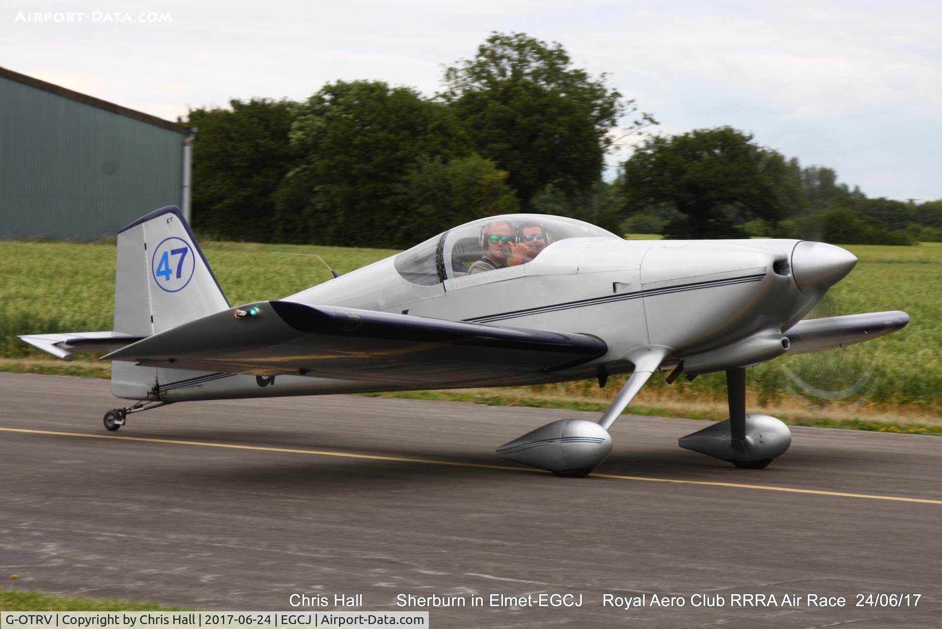 G-OTRV, 1999 Vans RV-6 C/N PFA 181-13302, Royal Aero Club RRRA Air Race