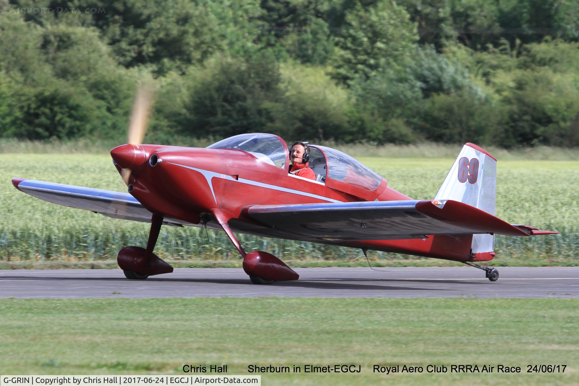 G-GRIN, 1999 Vans RV-6 C/N PFA 181-12409, Royal Aero Club RRRA Air Race