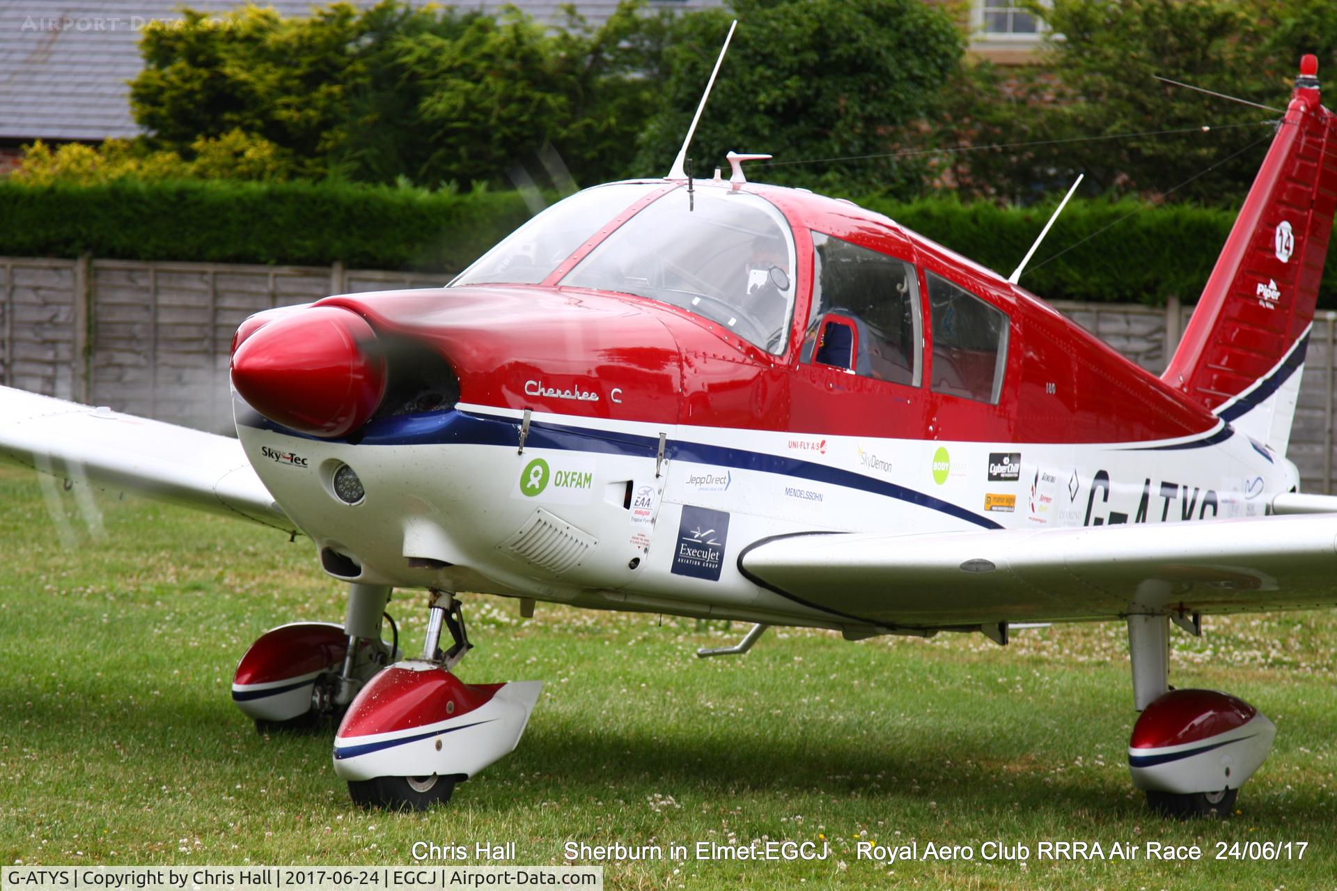 G-ATYS, 1966 Piper PA-28-180 Cherokee C/N 28-3296, Royal Aero Club RRRA Air Race
