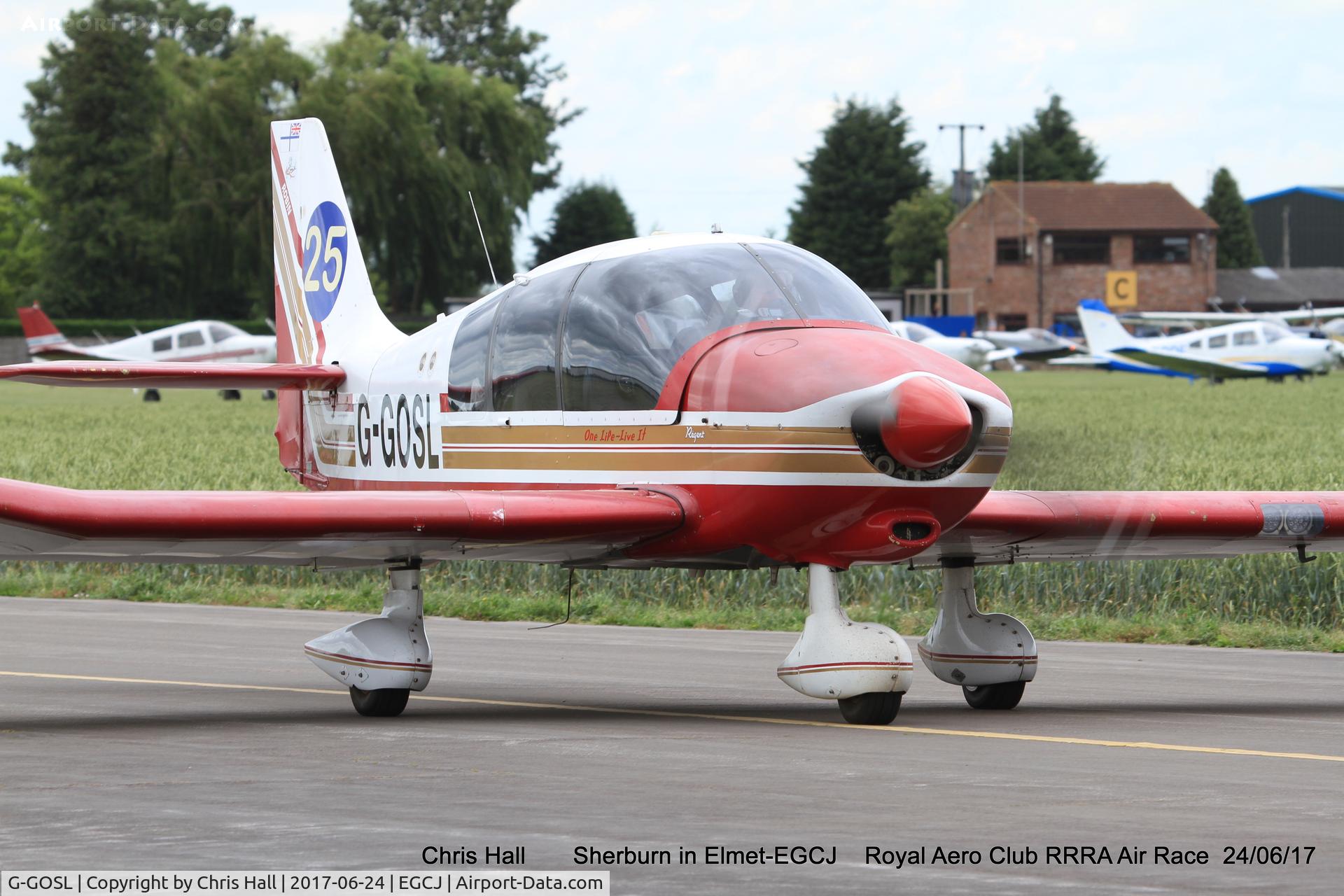 G-GOSL, 1990 Robin DR-400-180 Regent Regent C/N 1974, Royal Aero Club RRRA Air Race