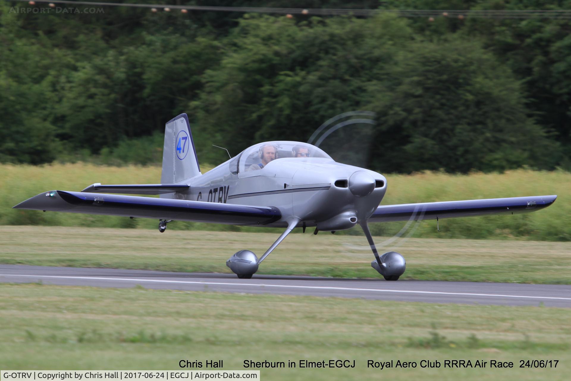 G-OTRV, 1999 Vans RV-6 C/N PFA 181-13302, Royal Aero Club RRRA Air Race