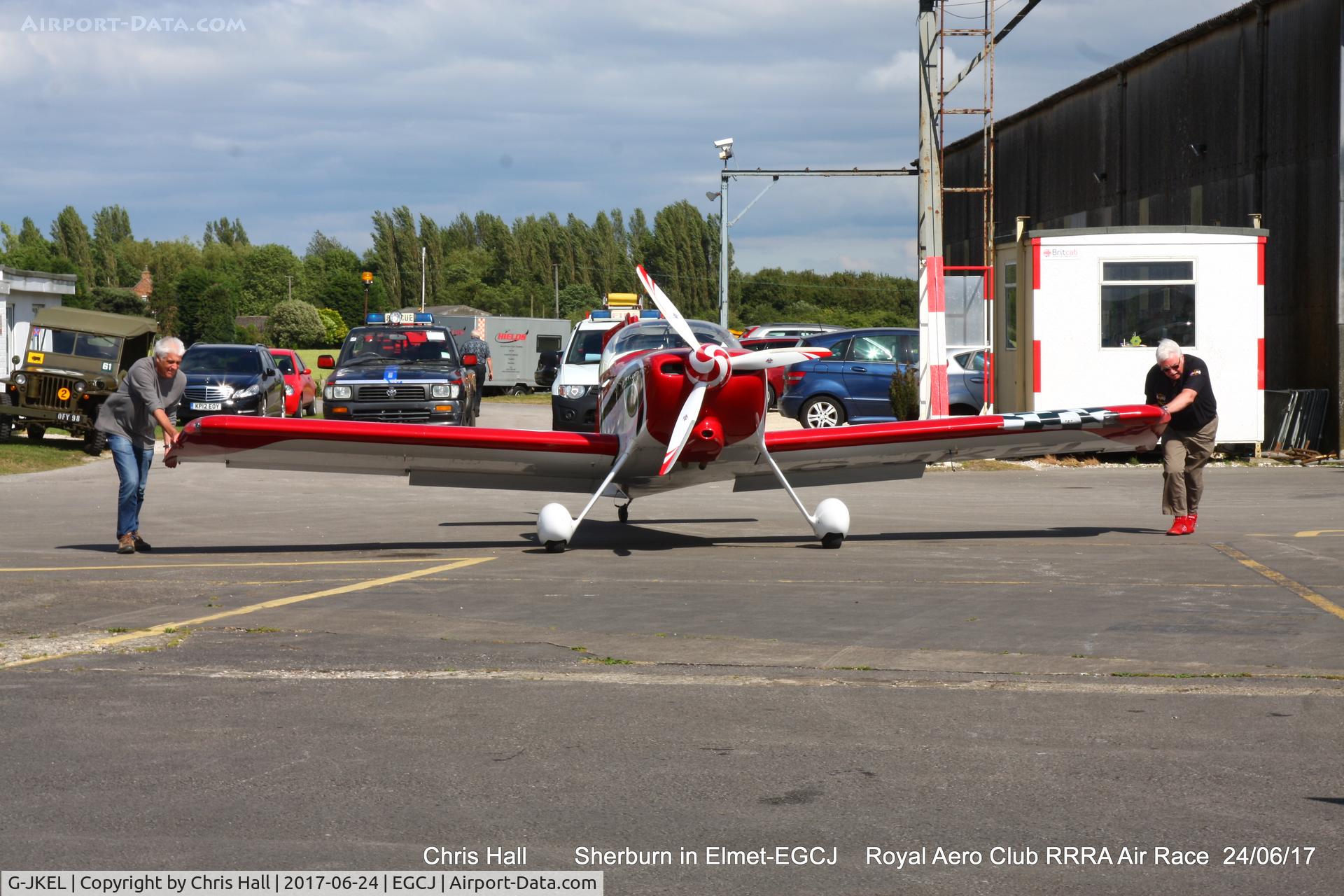 G-JKEL, 2010 Vans RV-7 C/N PFA 323-14170, Royal Aero Club RRRA Air Race
