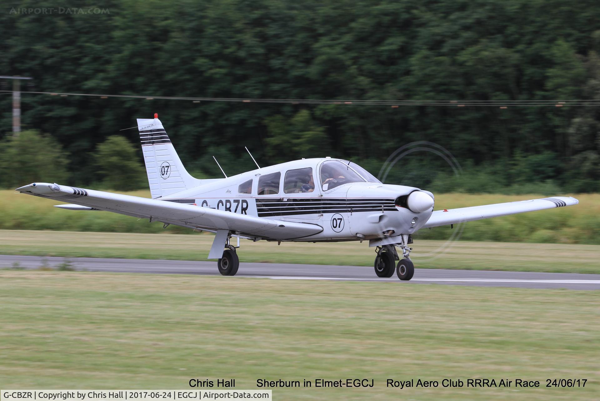 G-CBZR, 1989 Piper PA-28R-201 Cherokee Arrow III C/N 2837029, Royal Aero Club RRRA Air Race