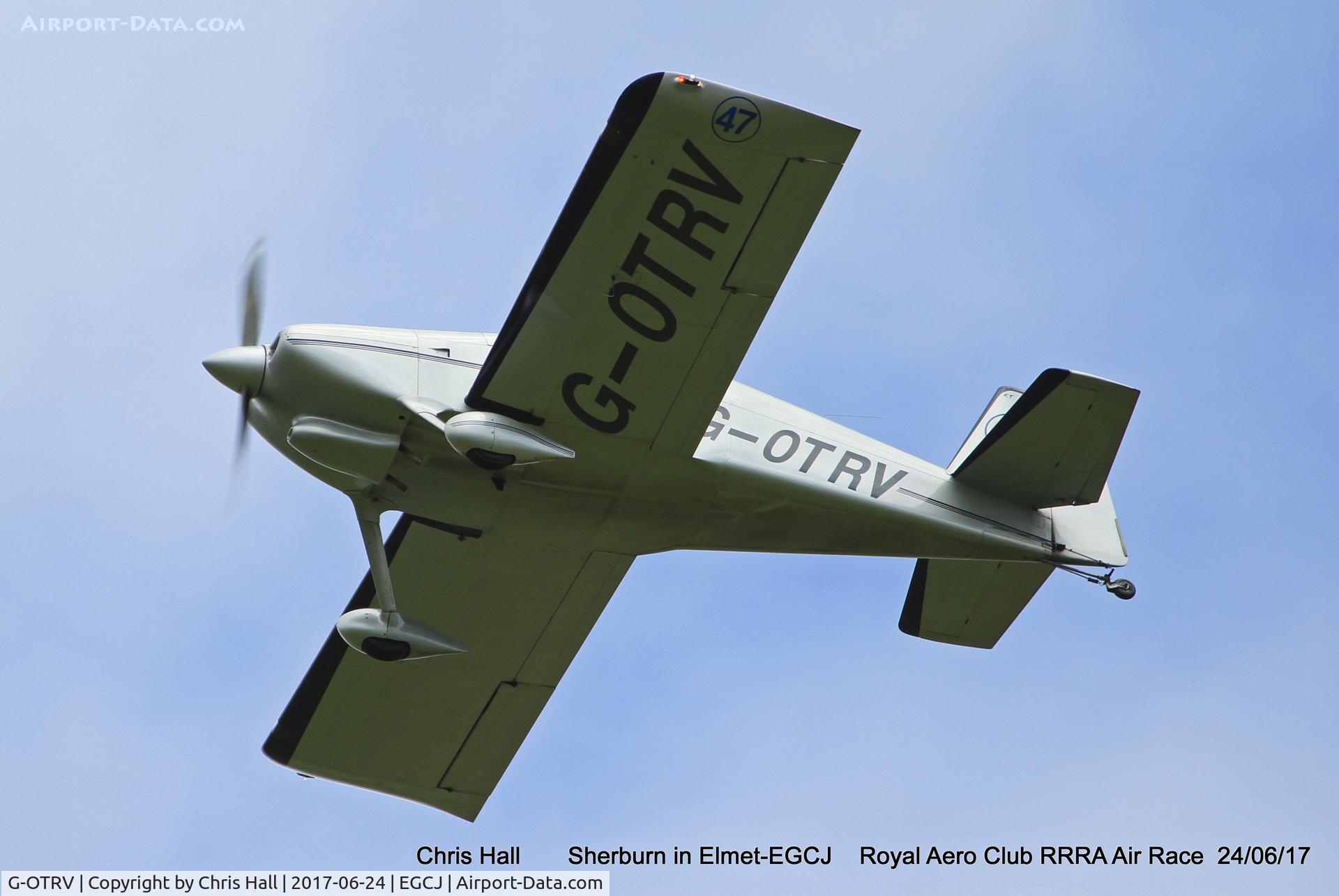 G-OTRV, 1999 Vans RV-6 C/N PFA 181-13302, Royal Aero Club RRRA Air Race