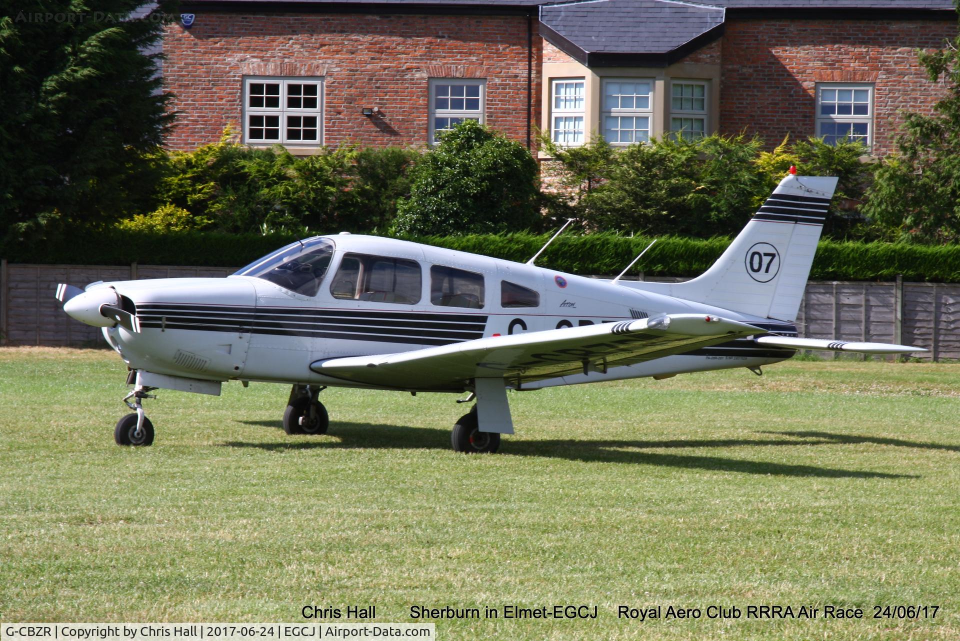 G-CBZR, 1989 Piper PA-28R-201 Cherokee Arrow III C/N 2837029, Royal Aero Club RRRA Air Race