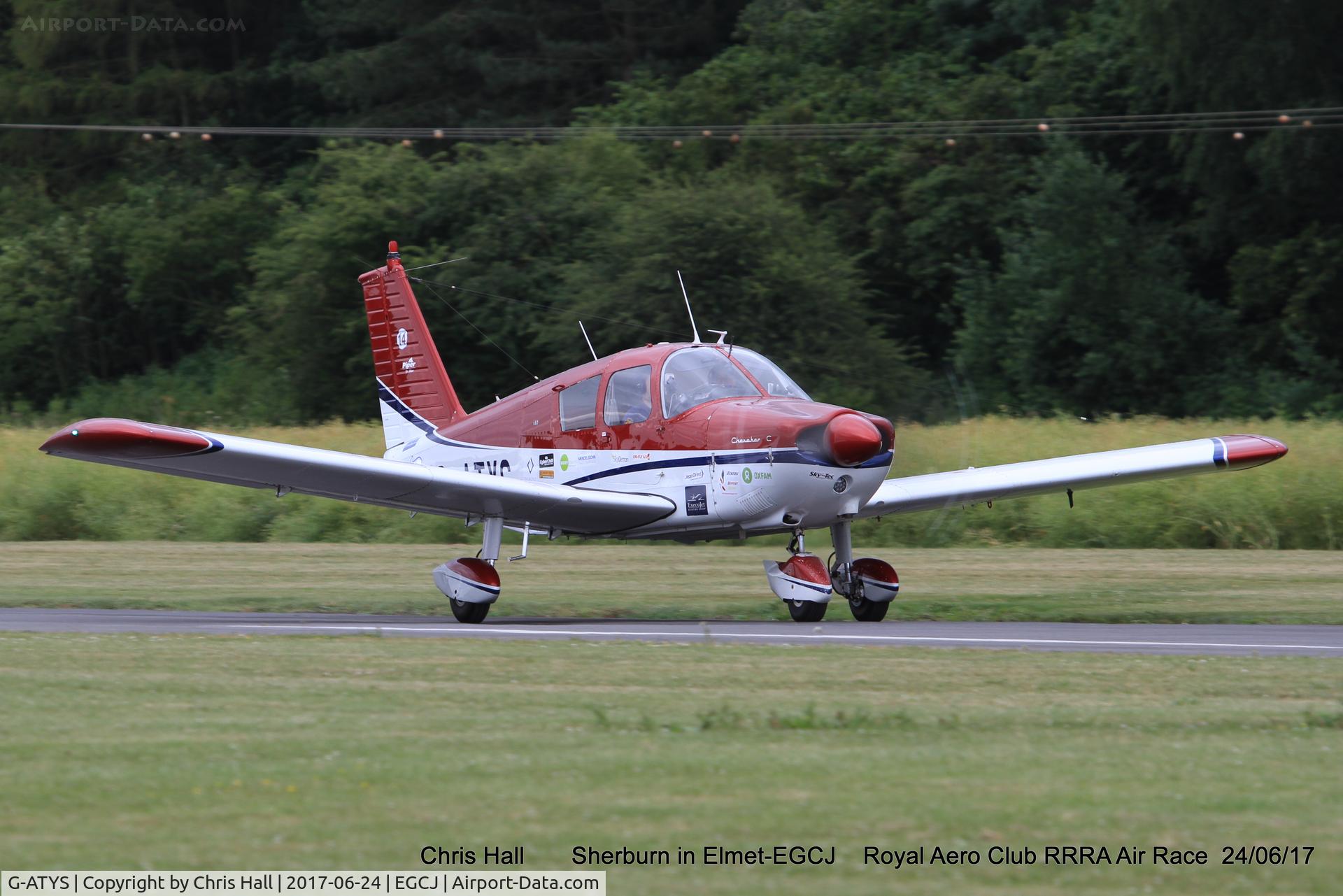 G-ATYS, 1966 Piper PA-28-180 Cherokee C/N 28-3296, Royal Aero Club RRRA Air Race