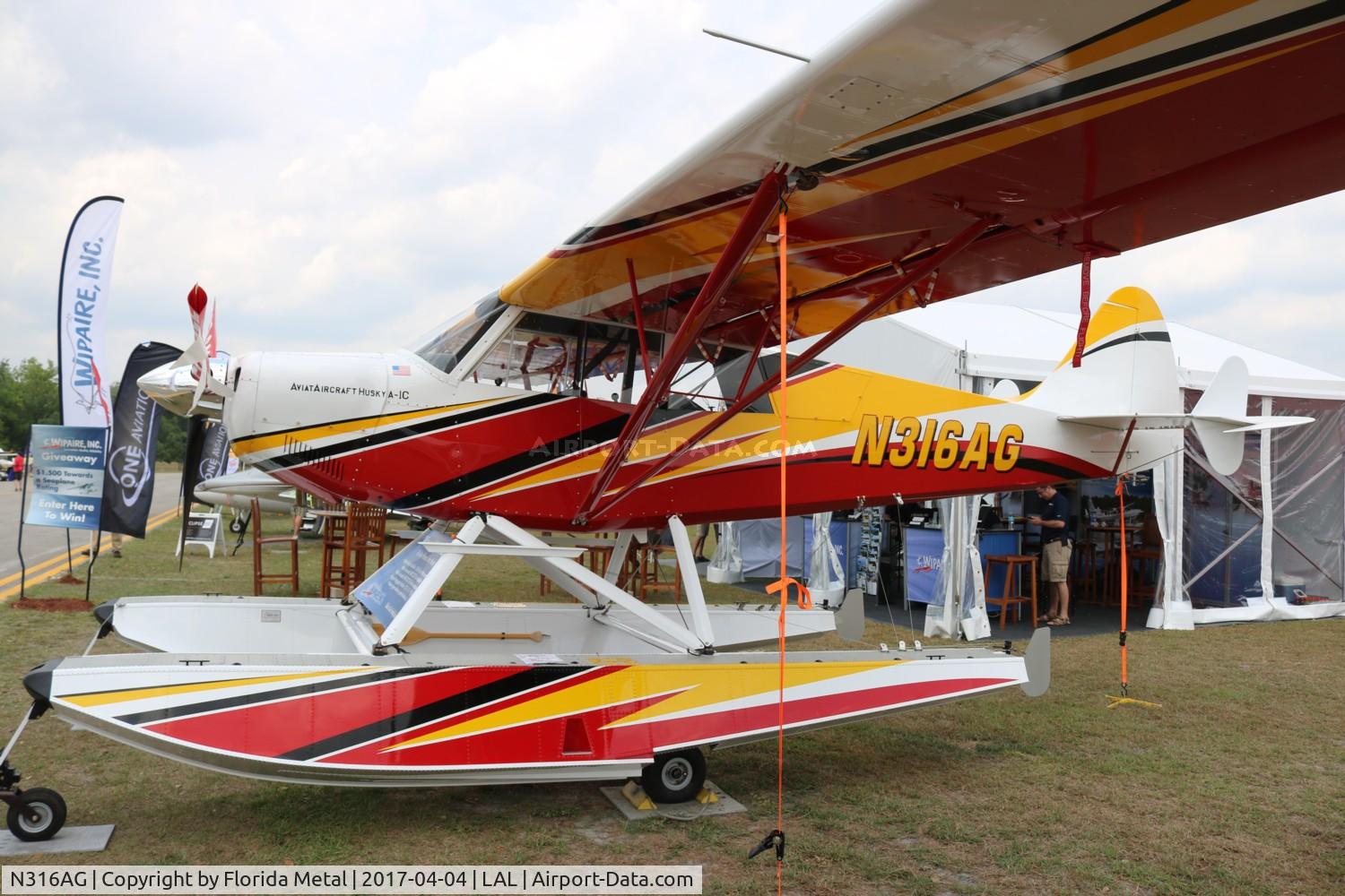 N316AG, 2012 Aviat A-1C-200 Husky C/N 3168, Husky