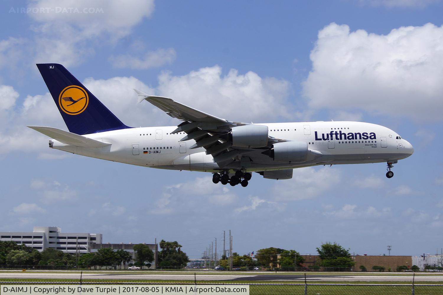 D-AIMJ, 2011 Airbus A380-841 C/N 073, No comments.