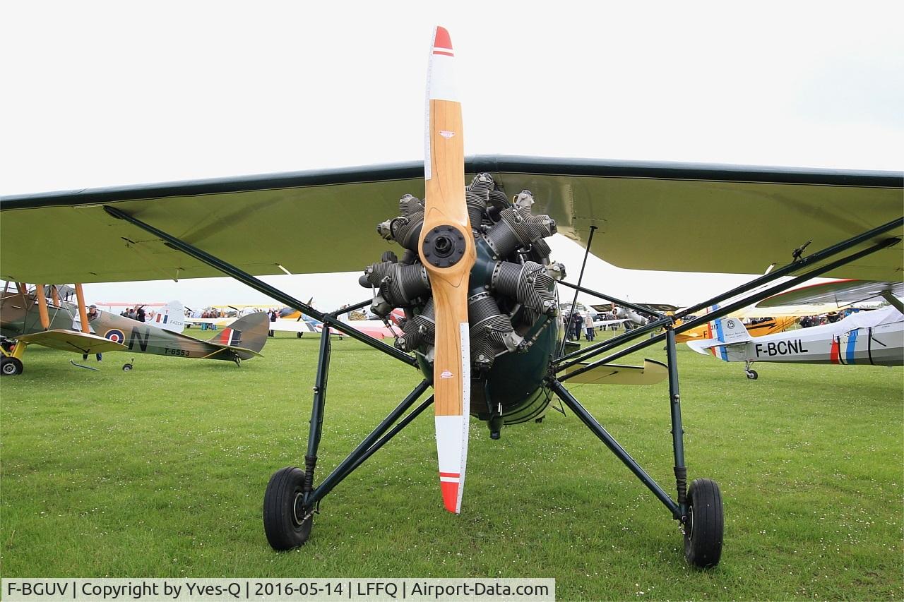 F-BGUV, Morane-Saulnier MS.317 C/N 297, Morane-Saulnier MS.317, Static display, La Ferté-Alais Airfield (LFFQ) Air Show 2016