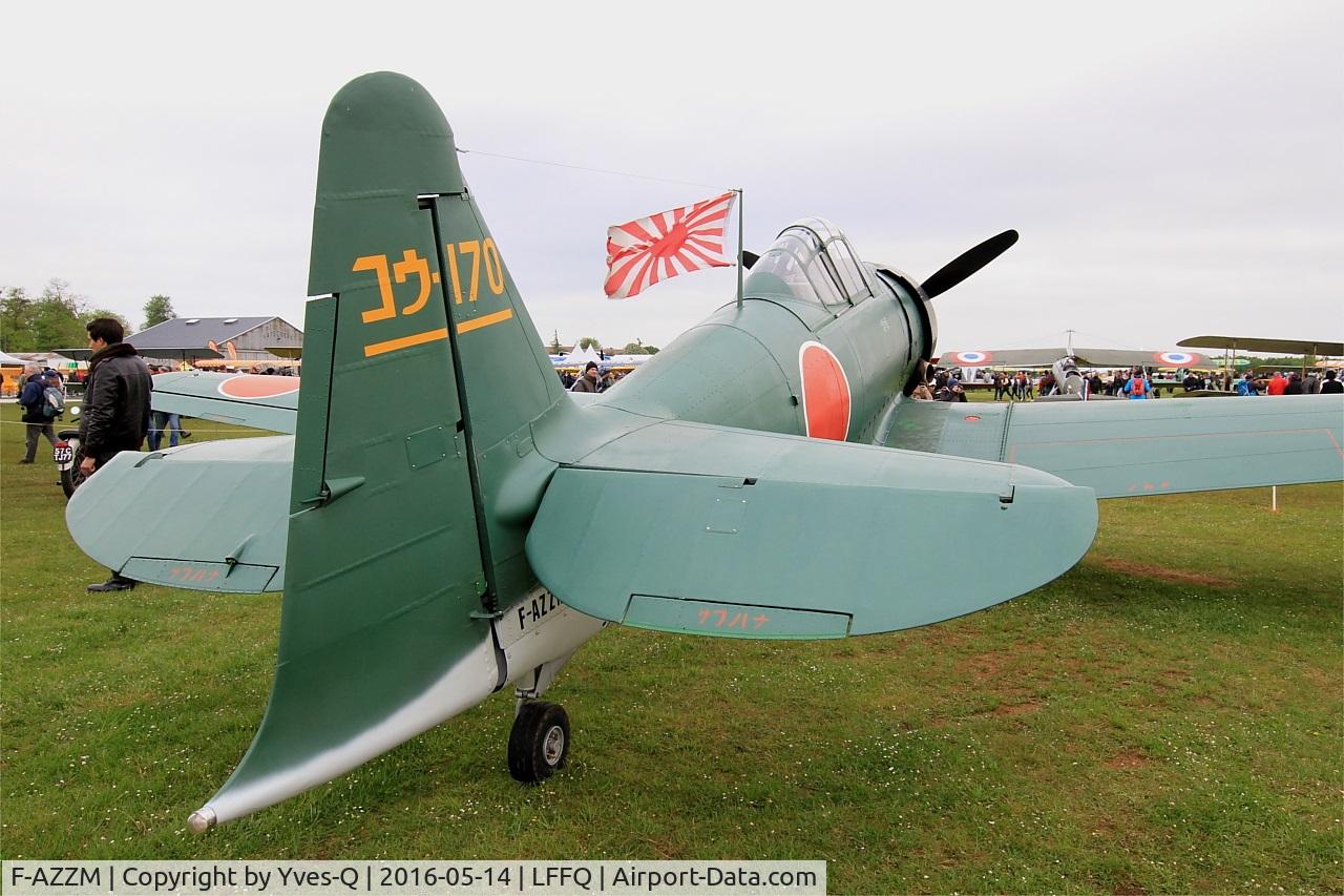 F-AZZM, 2000 North American AT-6B Texan C/N SA-32, North American AT-6B Texan, Static display, La Ferté-Alais airfield (LFFQ) Air show 2016