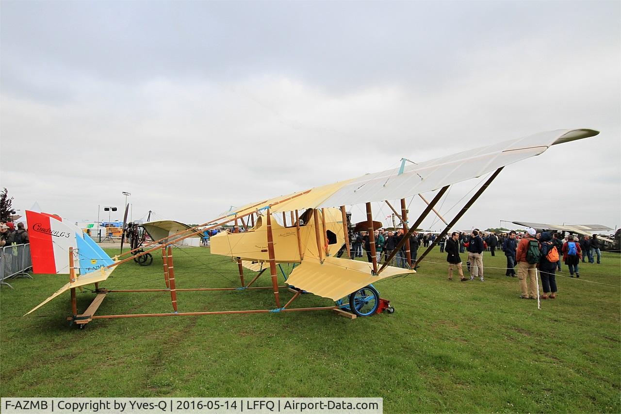 F-AZMB, Caudron G.3 C/N SA-33, Caudron G.3, Static display, La Ferté-Alais airfield (LFFQ) Airshow 2016