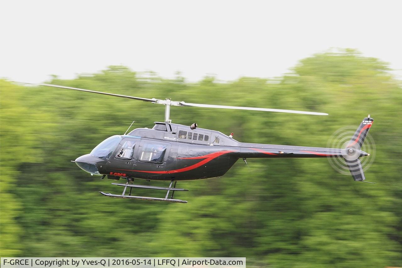 F-GRCE, Bell 206B JetRanger III C/N 1679, Bell 206B JetRanger III, La Ferté-Alais airfield (LFFQ) Air show 2016