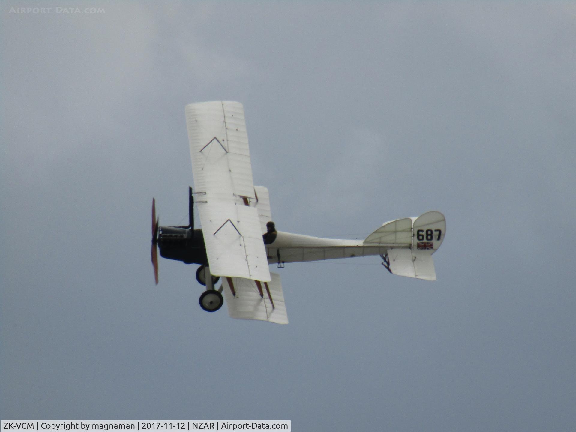 ZK-VCM, The Vintage Aviator BE2e-1 C/N 11233, great aircraft replica