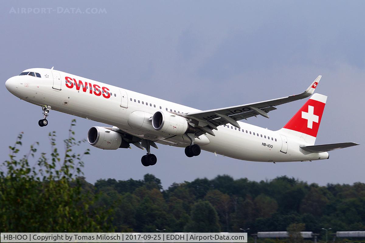 HB-IOO, 2016 Airbus A321-212 C/N 7007, 