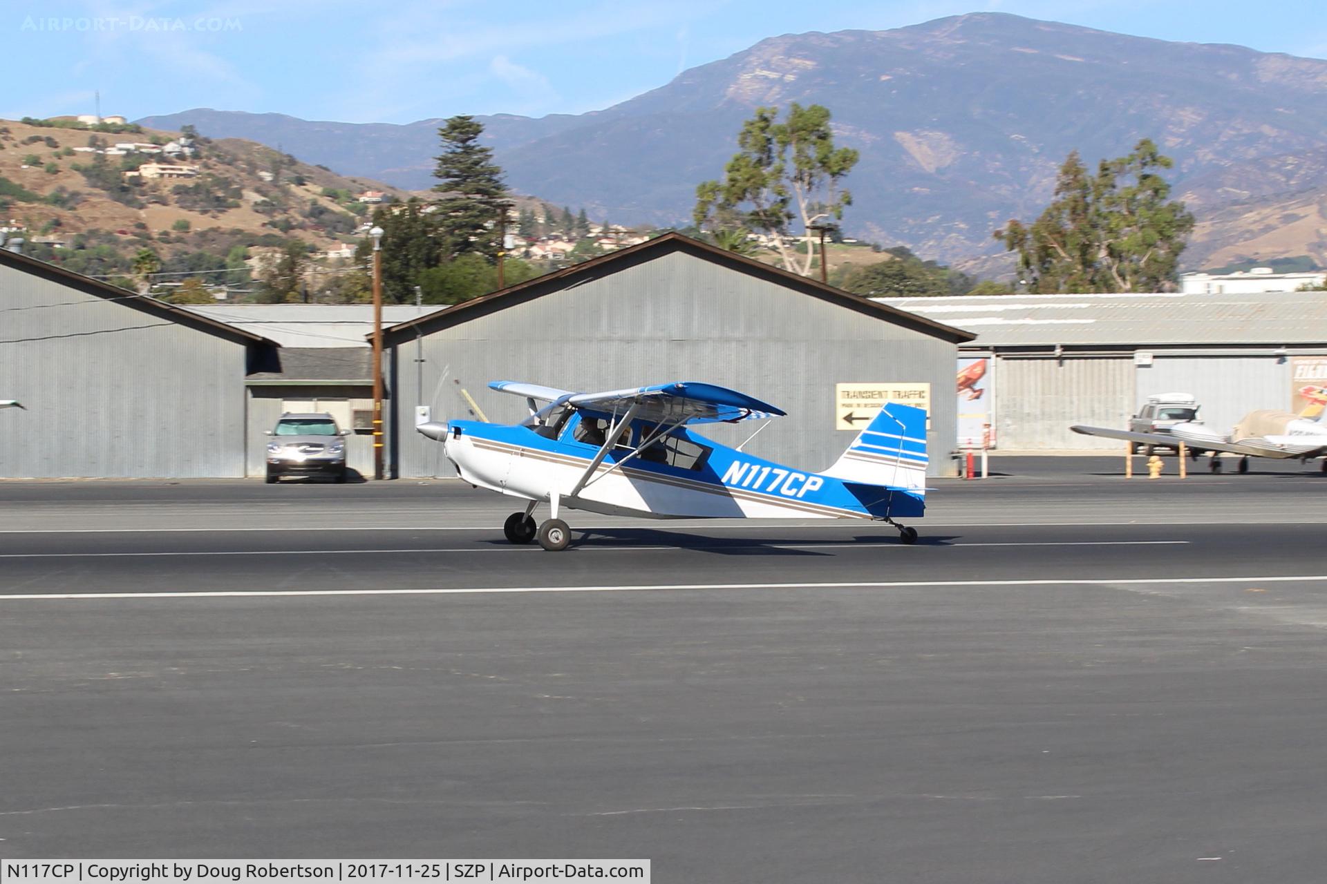N117CP, American Champion 7GCBC Citabria C/N 1275-99, 1999 American Champion 7GCBC CITABRIA, Lycoming O-320 150 Hp, takeoff roll Rwy 22