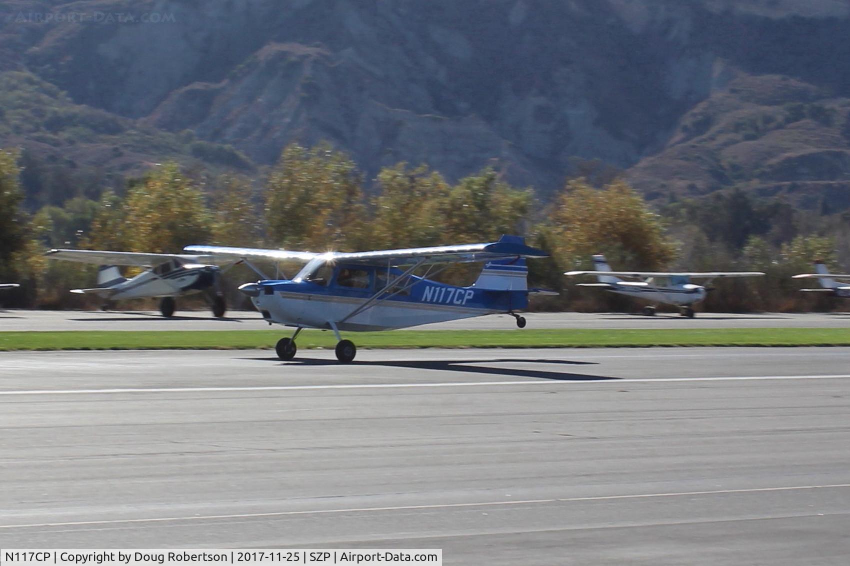 N117CP, American Champion 7GCBC Citabria C/N 1275-99, 1999 American Champion 7GCBC CITABRIA, Lycoming O-320 150 Hp, takeoff roll Rwy 04