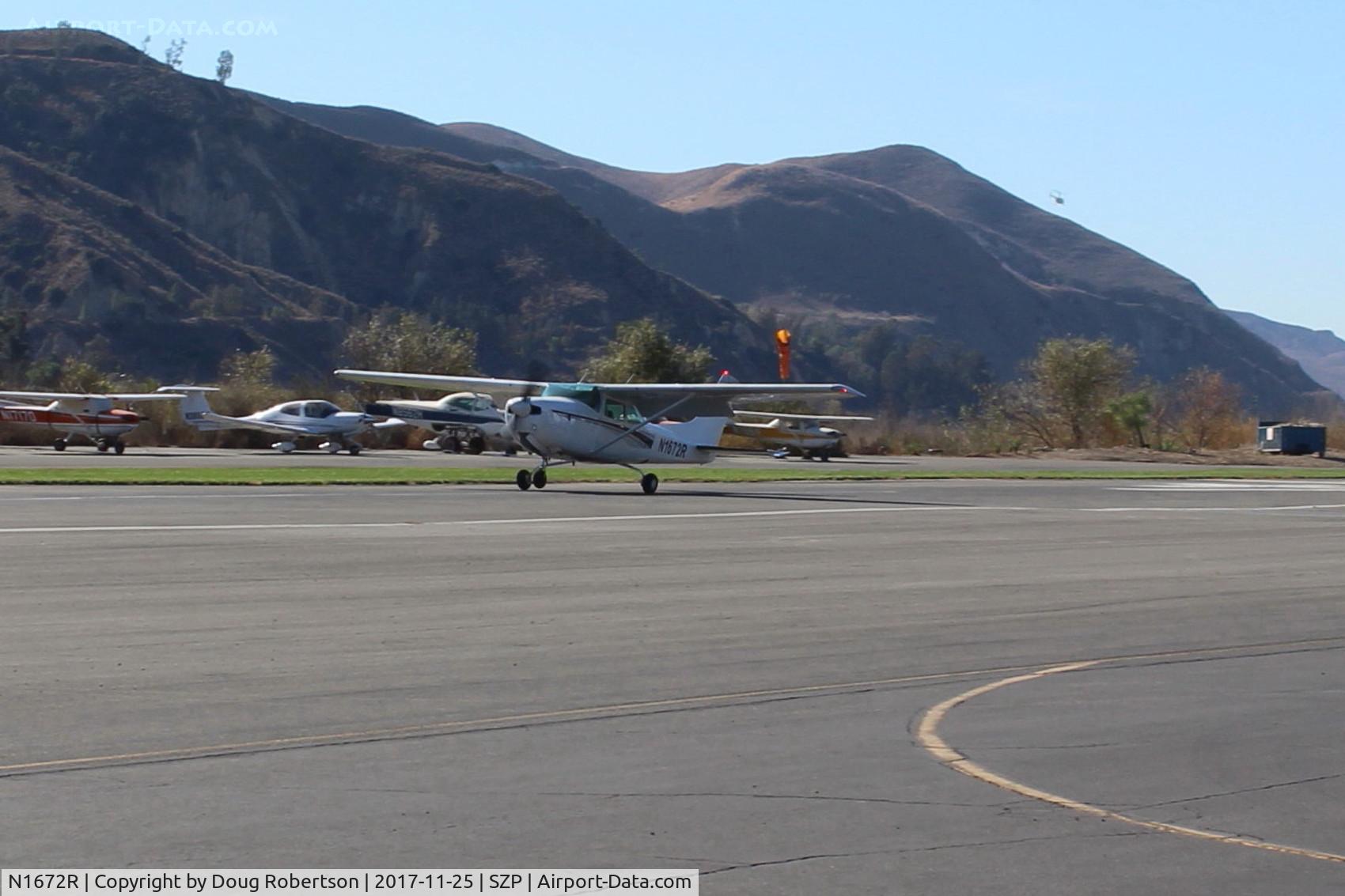 N1672R, 1978 Cessna R182 Skylane RG C/N R18200507, 1978 Cessna R182 SKYLANE RG, Lycoming IO-540-J3C5D 235 Hp, landing roll Rwy 04