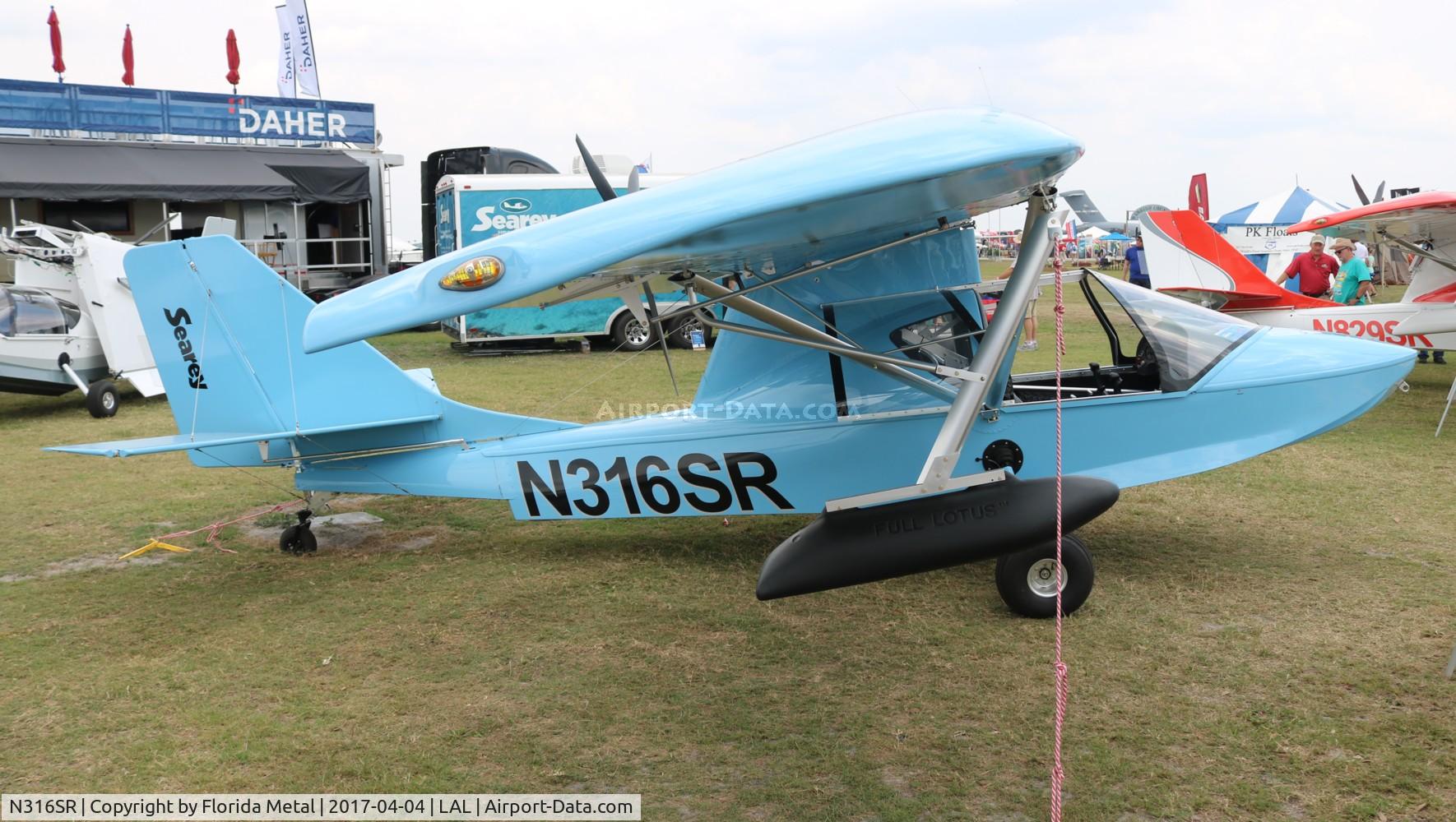 N316SR, 2016 Progressive Aerodyne SeaRey LSA C/N 1064, Searey