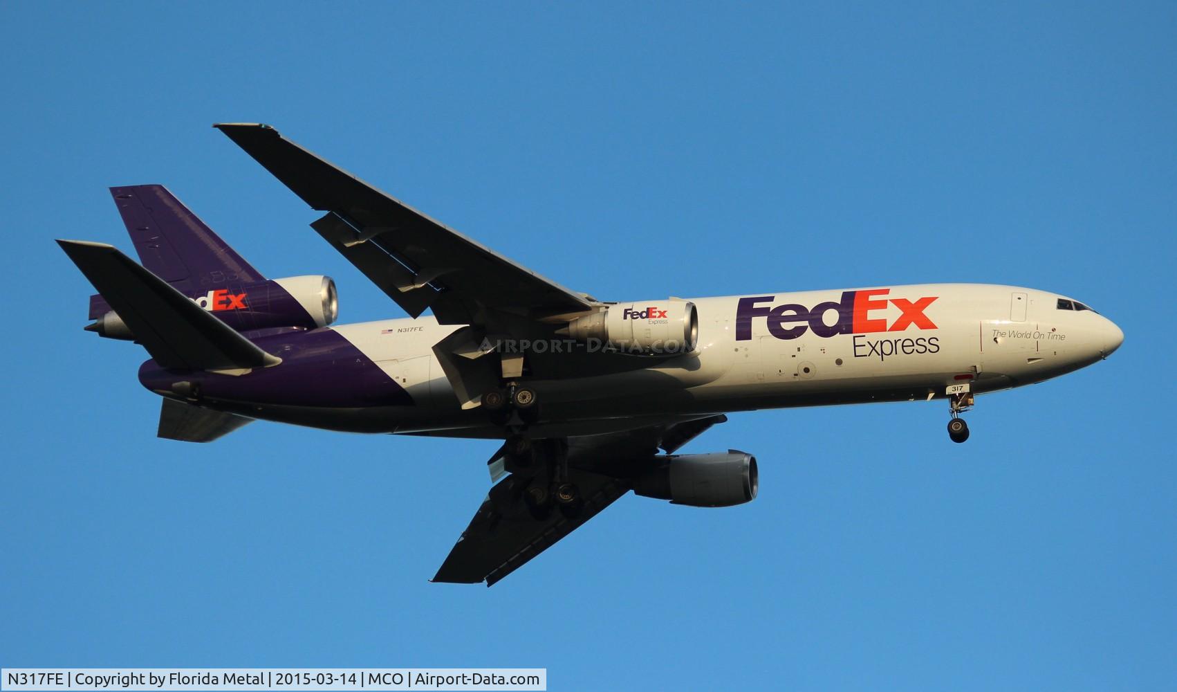N317FE, 1979 McDonnell Douglas DC-10-30F C/N 46835, Fed Ex