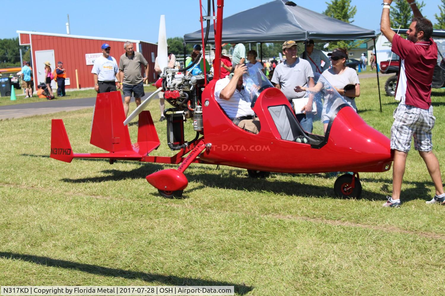 N317KD, 2016 Magni Gyro M-16 C/N 16-16-9634, Gyro M-16