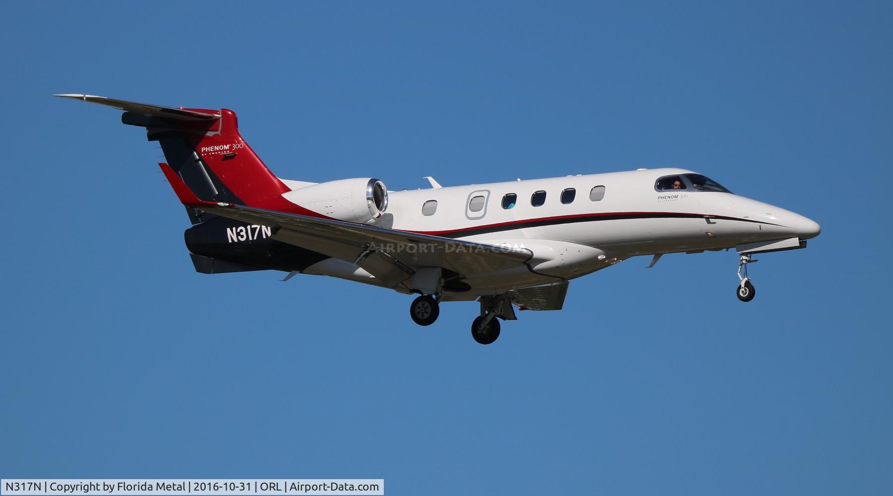 N317N, 2015 Embraer EMB-505 Phenom 300 C/N 50500280, Phenom 300