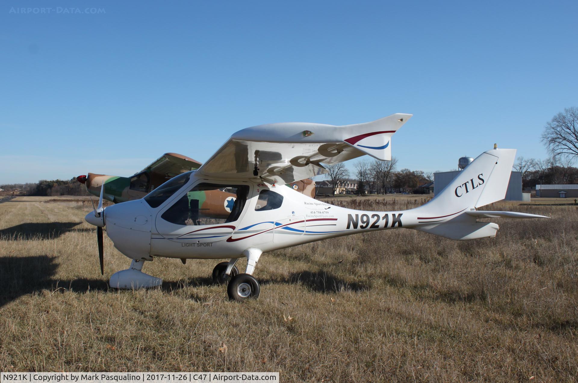 N921K, Flight Design CTLS C/N F-10-01-01, Flight Design CTLS