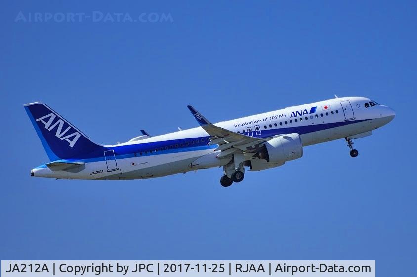 JA212A, 2017 Airbus A320-271N C/N 7483, 1st A320 NEO I've seen