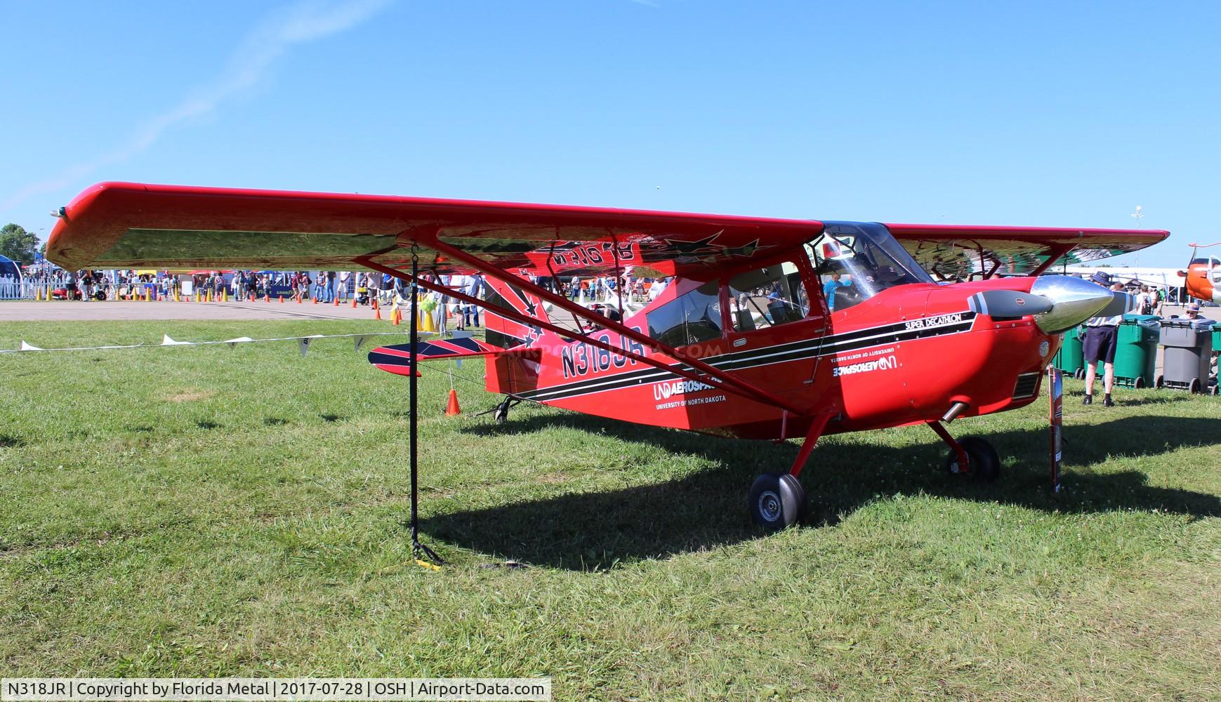 N318JR, 2006 American Champion 8KCAB Decathlon C/N 1013-2006, University of North Dakota