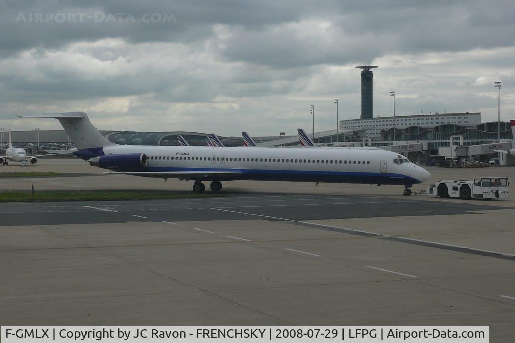 F-GMLX, 1988 McDonnell Douglas MD-83 (DC-9-83) C/N 49823, Blue Line 