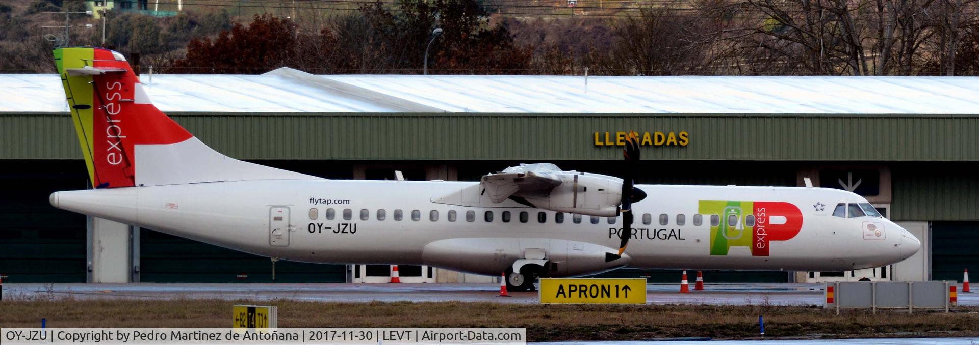 OY-JZU, 2005 ATR 72-212A C/N 723, Foronda - Vitoria-Gasteiz - España