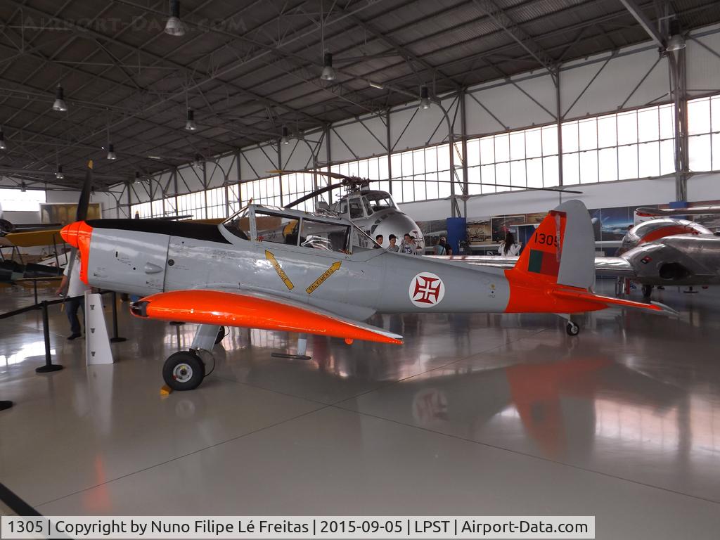 1305, 1951 OGMA DHC-1 Chipmunk T.20 C/N C1/0298, Static dispay.