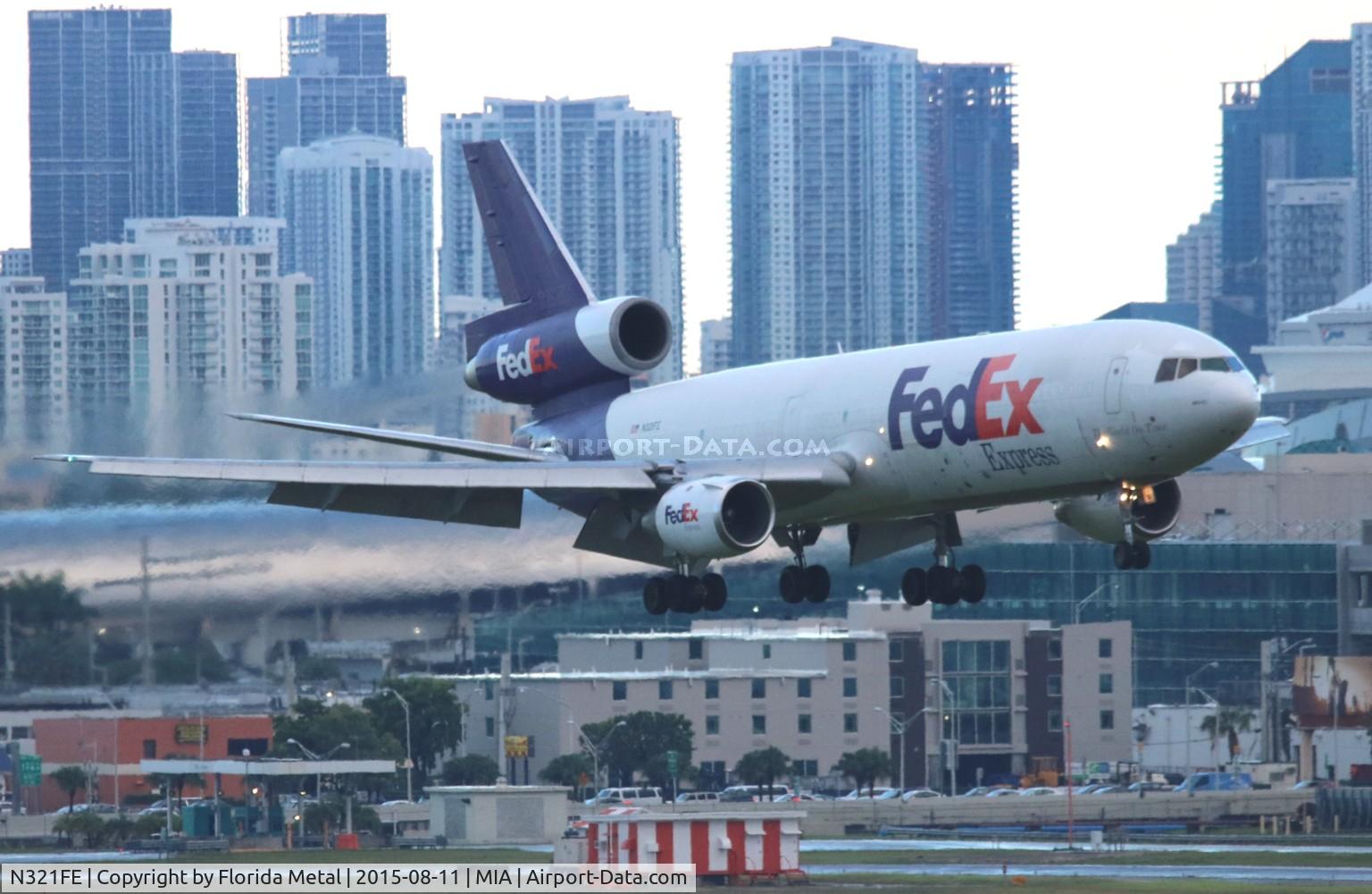 N321FE, 1980 McDonnell Douglas DC-10-30F C/N 47836, Fed Ex