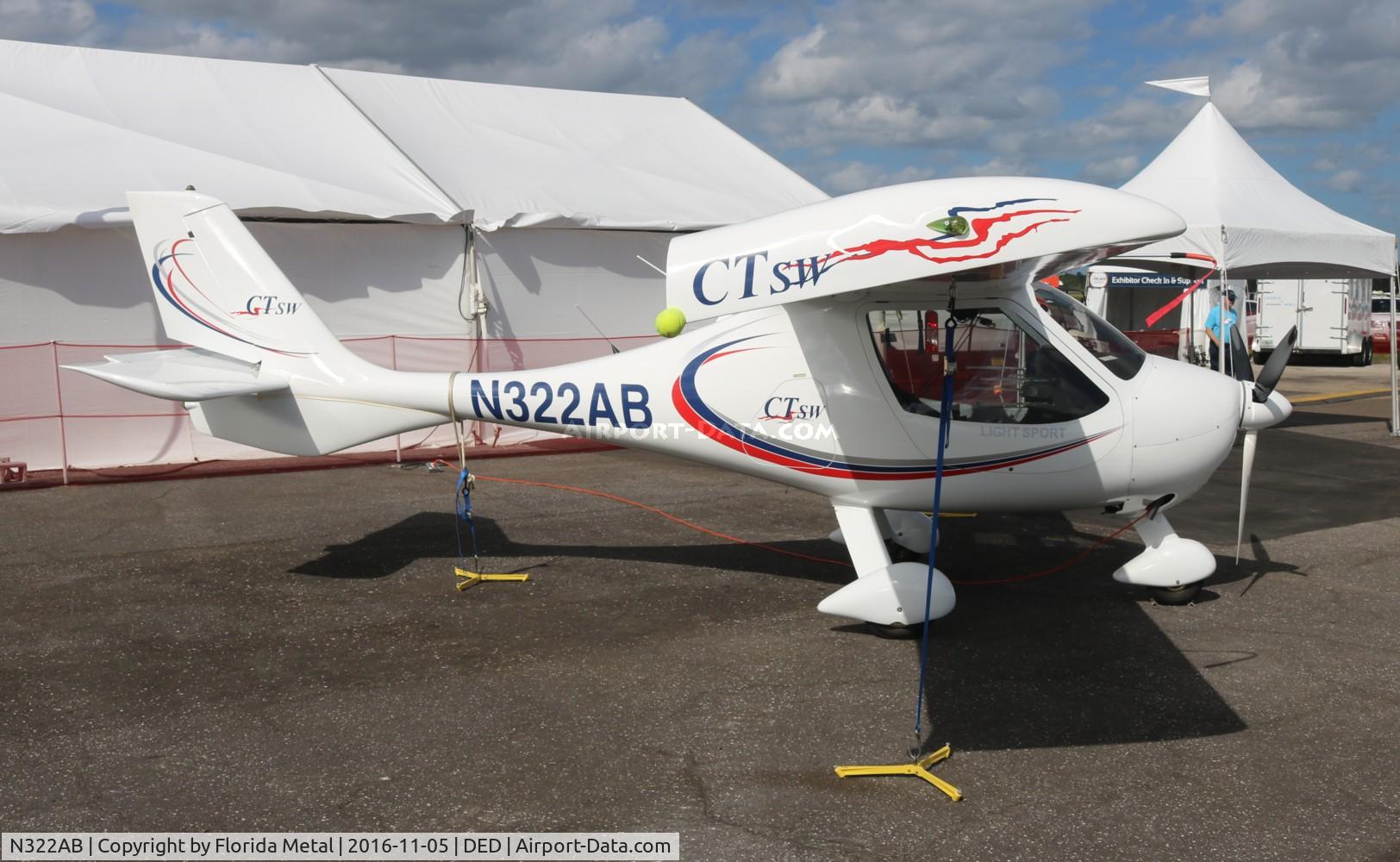 N322AB, 2005 Flight Design CTSW C/N 05-10-05, Flight Design CTSW