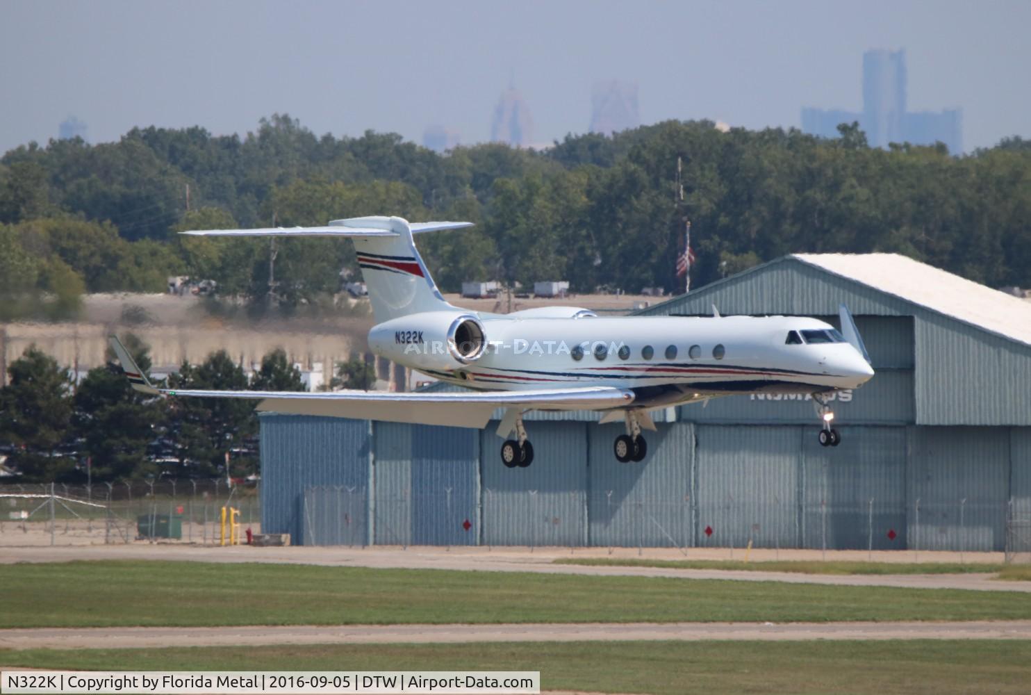 N322K, 2015 Gulfstream Aerospace GV-SP (G550) C/N 5507, Ford Motor Company G550