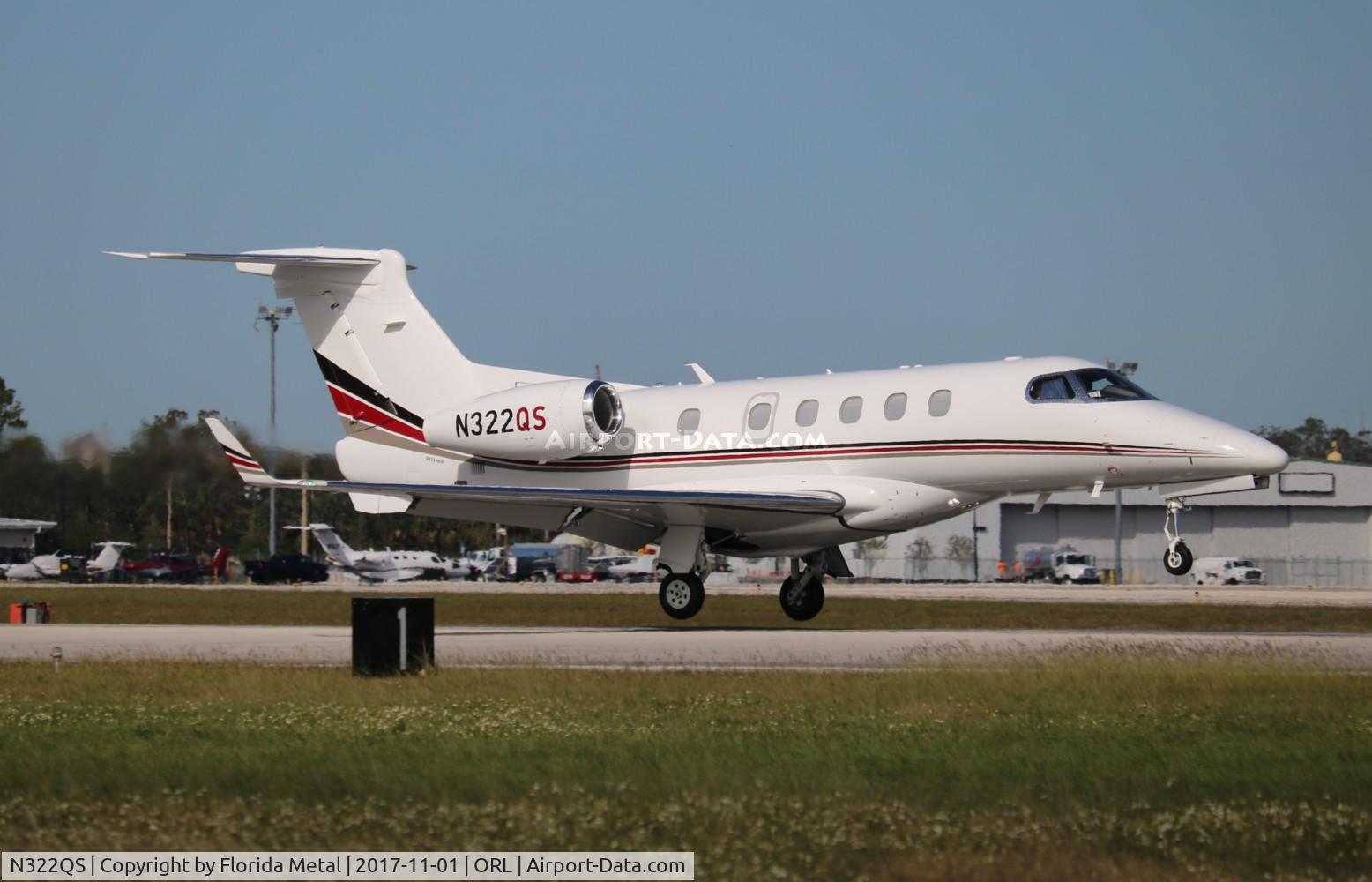 N322QS, 2013 Embraer EMB-505 Phenom 300 C/N 50500165, Net Jets