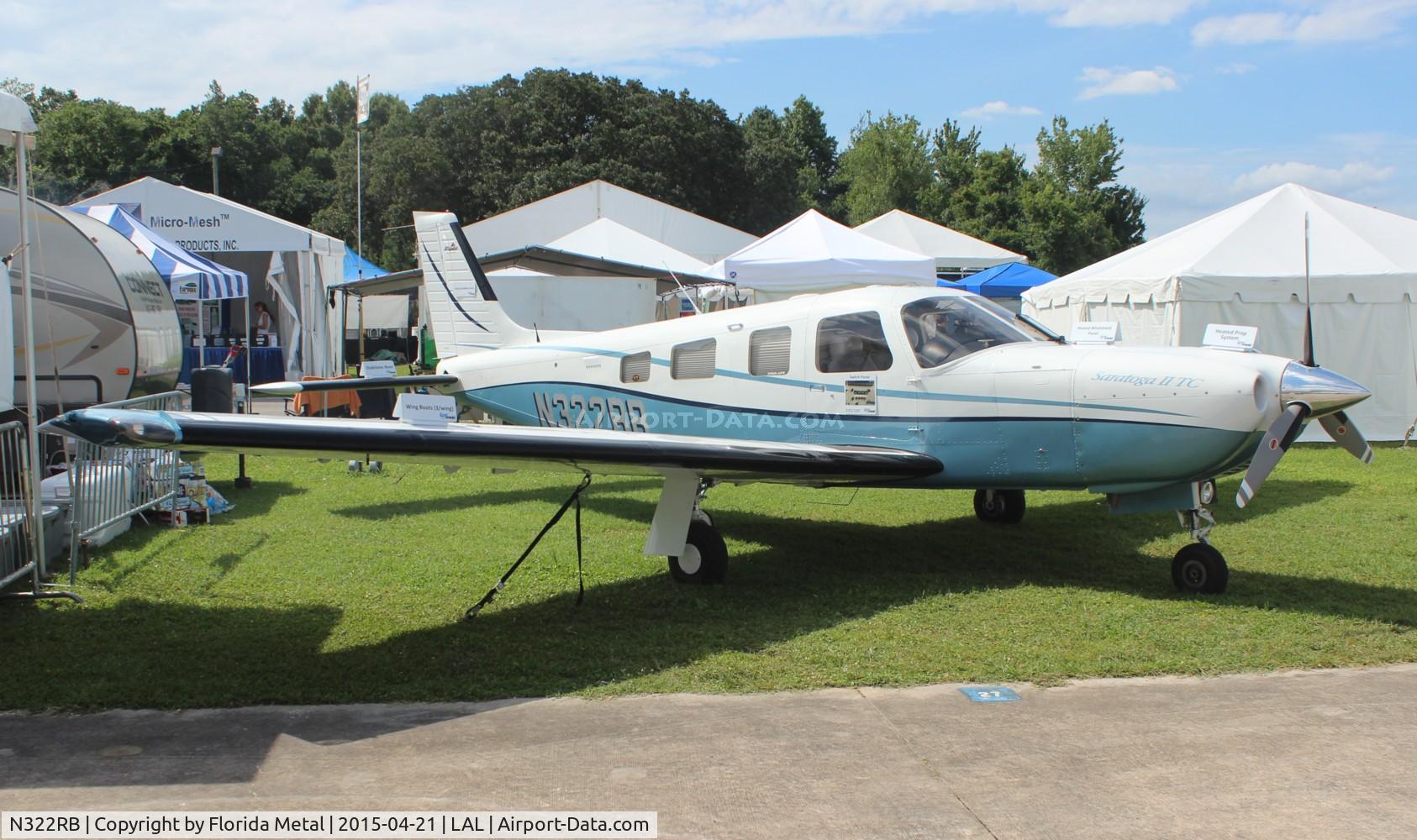 N322RB, 2002 Piper PA-32R-301T Turbo Saratoga C/N 3257306, PA-32R-301T
