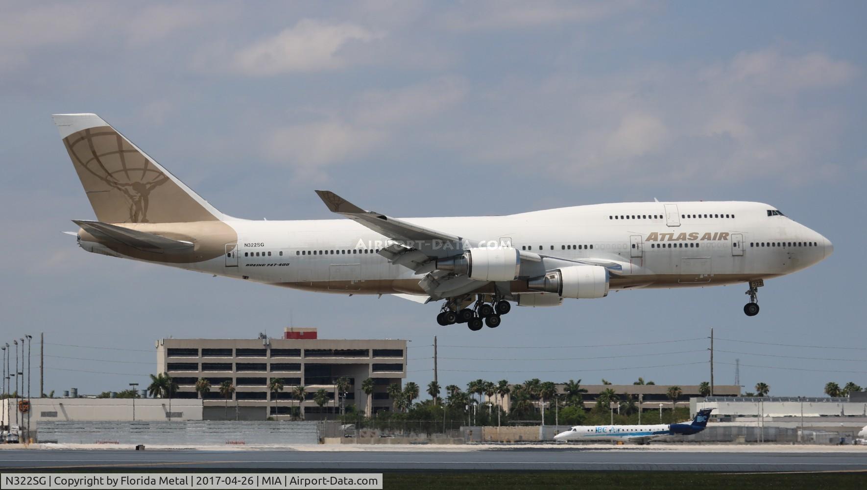 N322SG, 2000 Boeing 747-481 C/N 30322, Atlas Air 747-400
