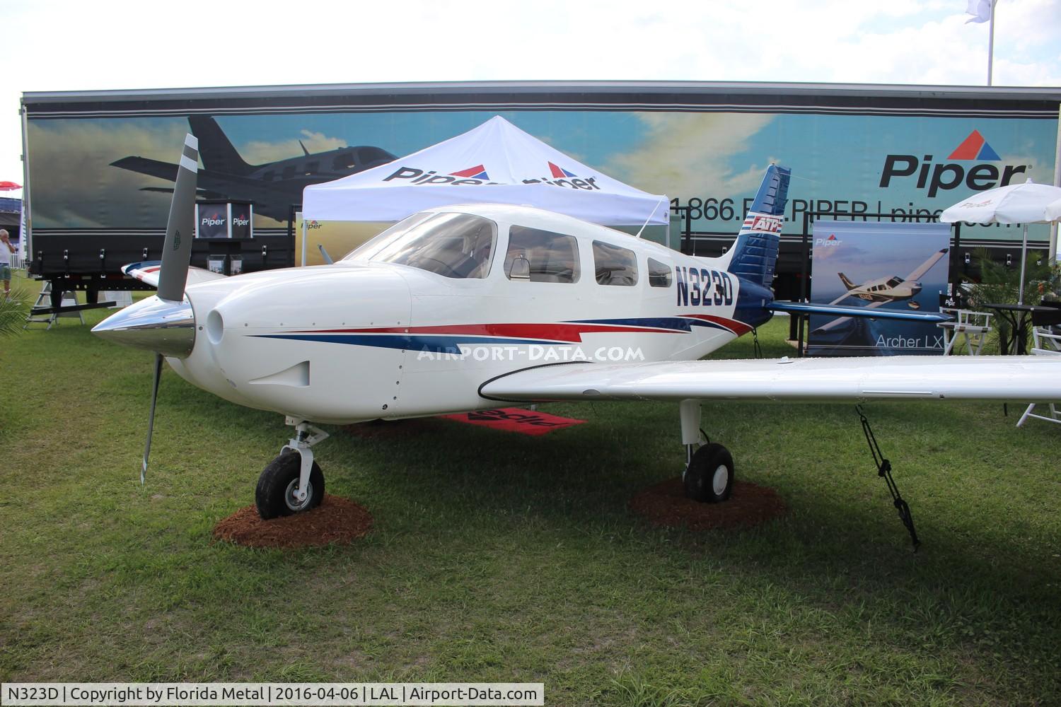 N323D, 2016 Piper PA-28-181 Archer III C/N 2843827, ATP Piper