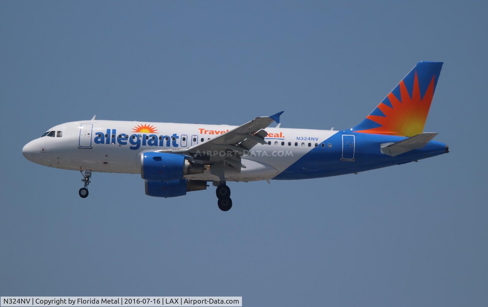 N324NV, 2006 Airbus A319-111 C/N 2709, Allegiant