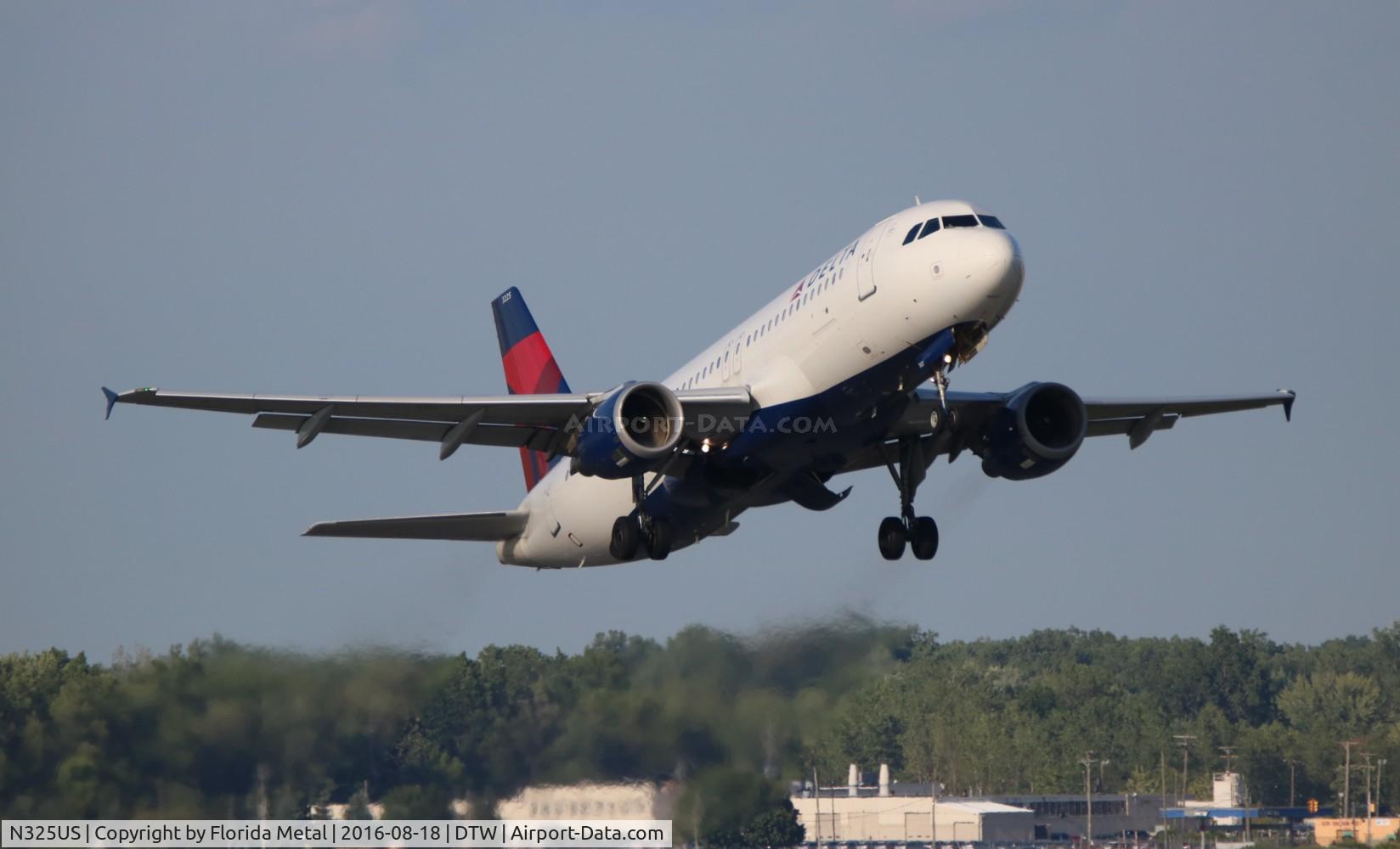 N325US, 1992 Airbus A320-211 C/N 281, Delta